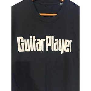Rock It Men's T-Shirt Music Musician Guitar Player Large L Cotton T-Shirt‎ Black